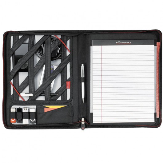 Elleven Large Zip Padfolios
